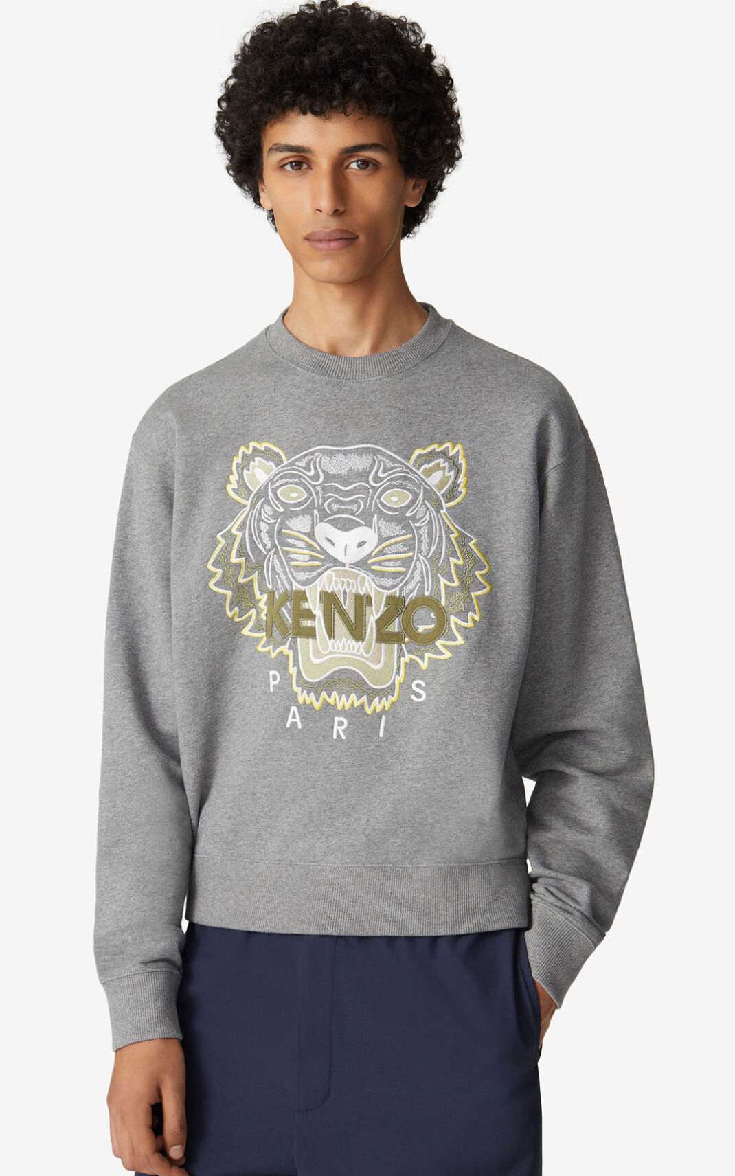 Kenzo Tiger Melegítő Felső Férfi Szürke | ID.249870